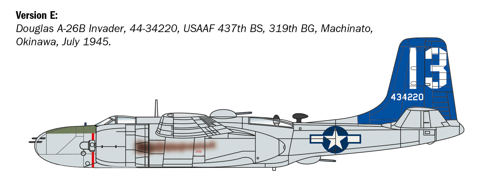 Italeri 1:72 A-26 A/B Invader - 1274