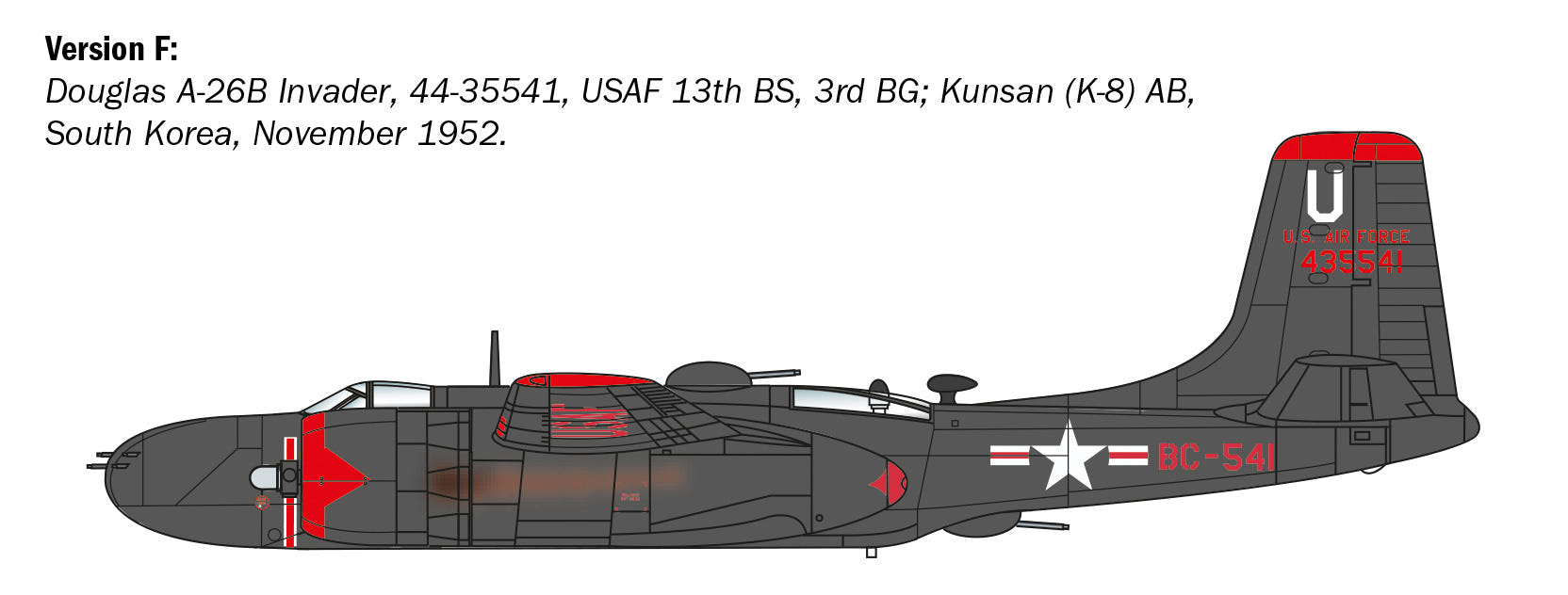 Italeri 1:72 A-26 A/B Invader - 1274