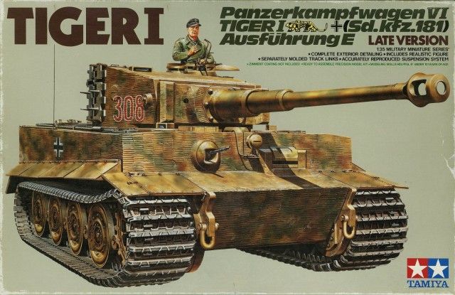 Tamiya 1:35 Tiger I Late Version - 35146 - Loaded Dice