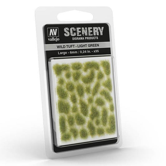 Vallejo Wild Tuft - Light Green, Large - Loaded Dice