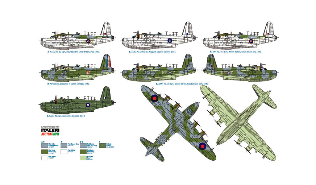 Italeri 1:72 Sunderland Mk.III - 1352