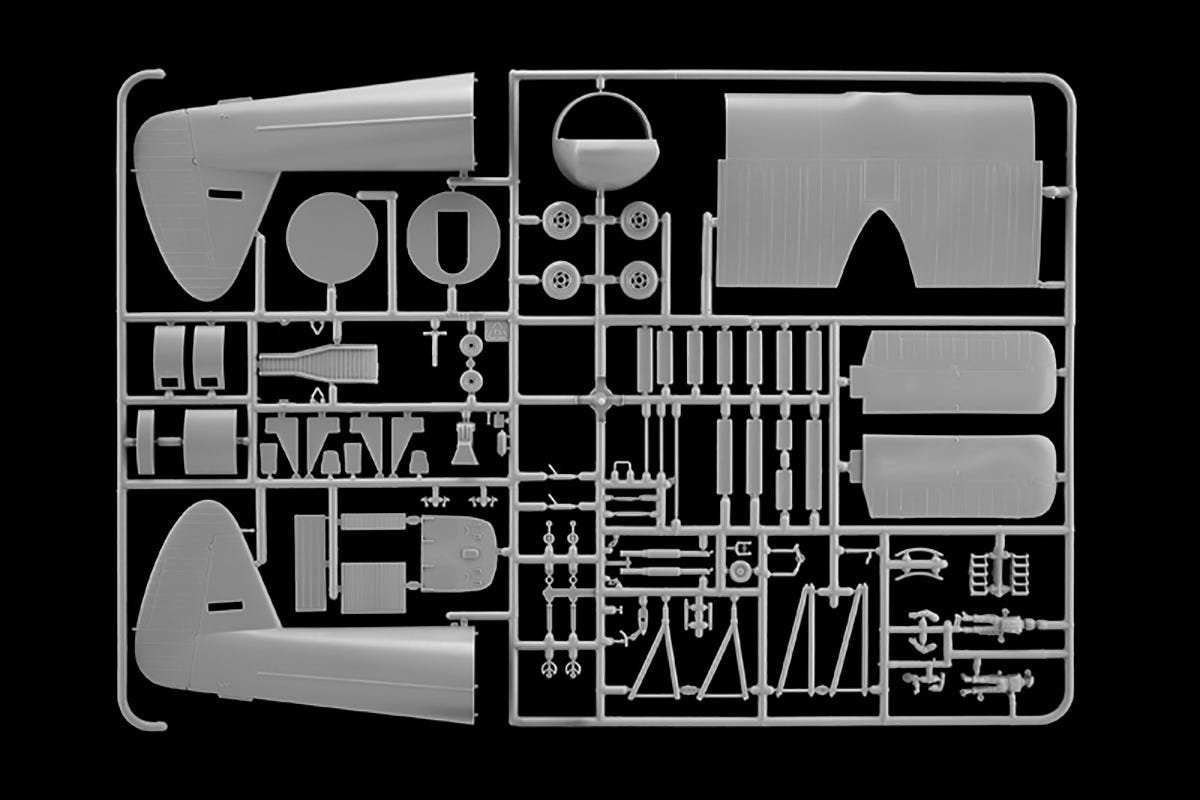 Italeri 1:72 RAF AS.51 HORSA Mk.I/II & British Paratr. - 1356