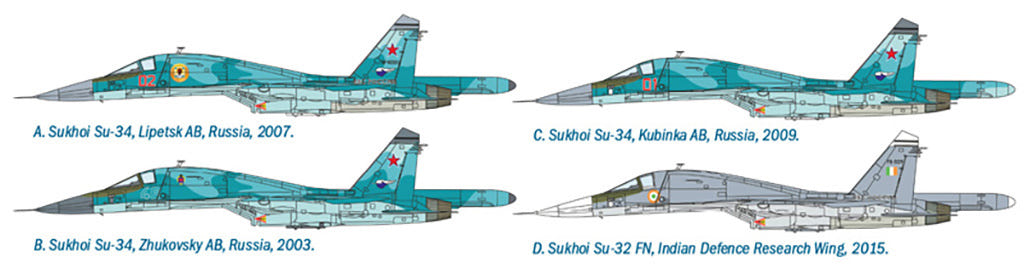 Italeri 1:72 Sukhoi SU-34 Fullback - 1379
