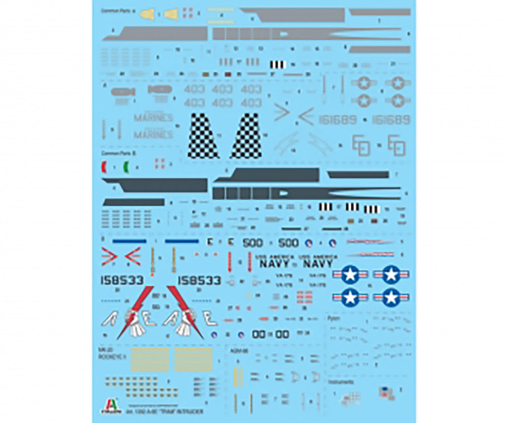 Italeri 1:72 A-6E Intruder U.S. Navy / U.S.M.C. - 1392
