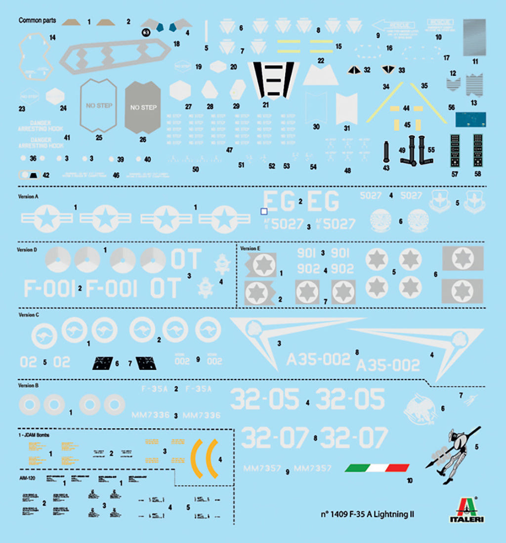 Italeri 1:72 F-35A - 1409