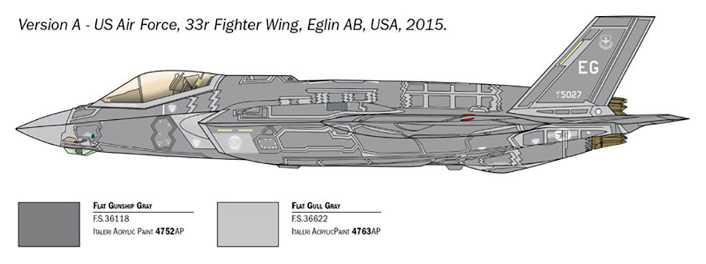 Italeri 1:72 F-35A - 1409