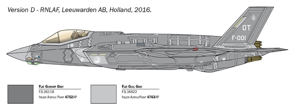 Italeri 1:72 F-35A - 1409