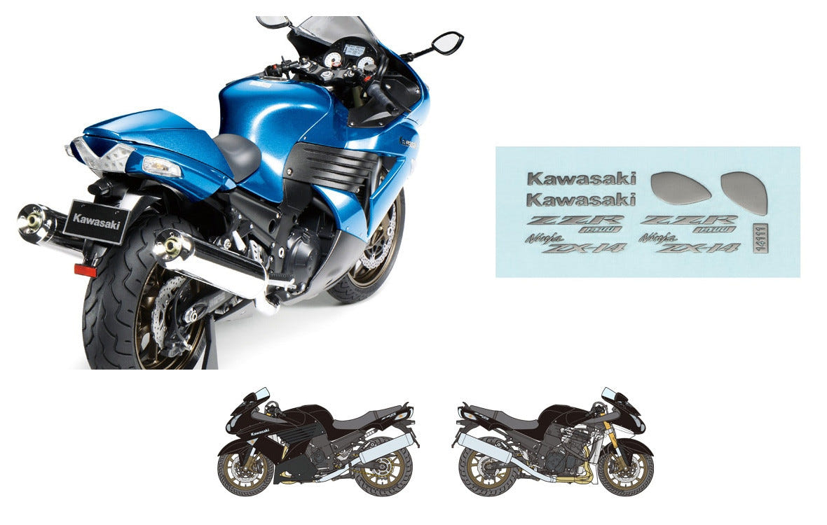 Tamiya 1:12 Kawasaki ZZR1400 - 14111