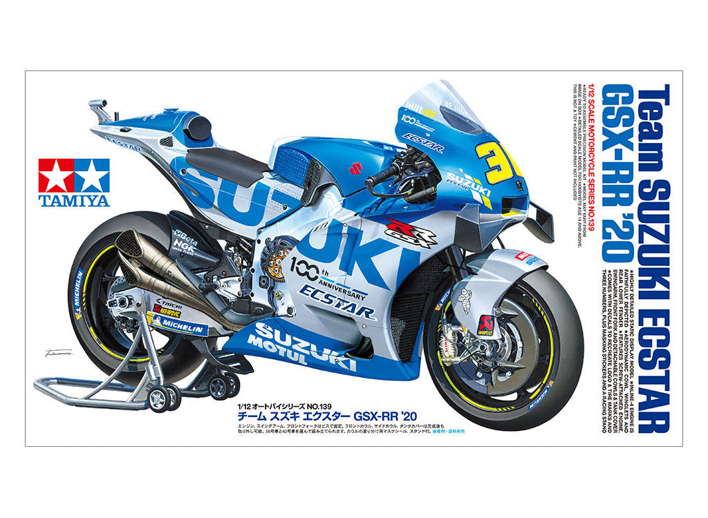 Tamiya 1:12 Team Suzuki Ecstar GSX-RR 2020 - 14139
