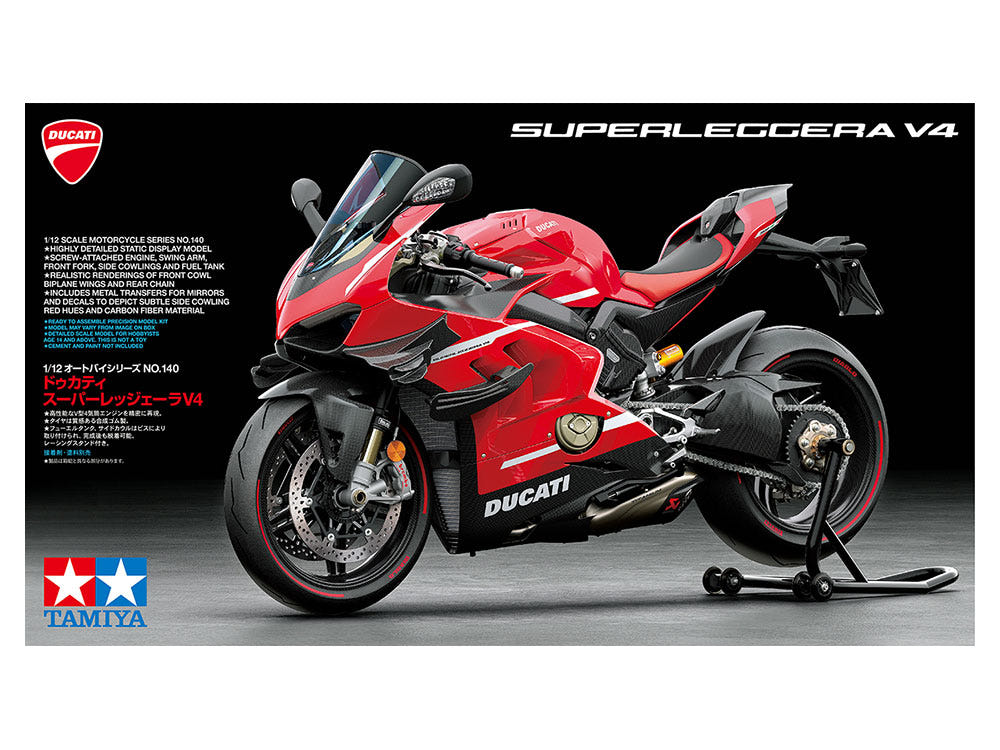 Tamiya 1/12 Ducati Superleggera V4 - Loaded Dice