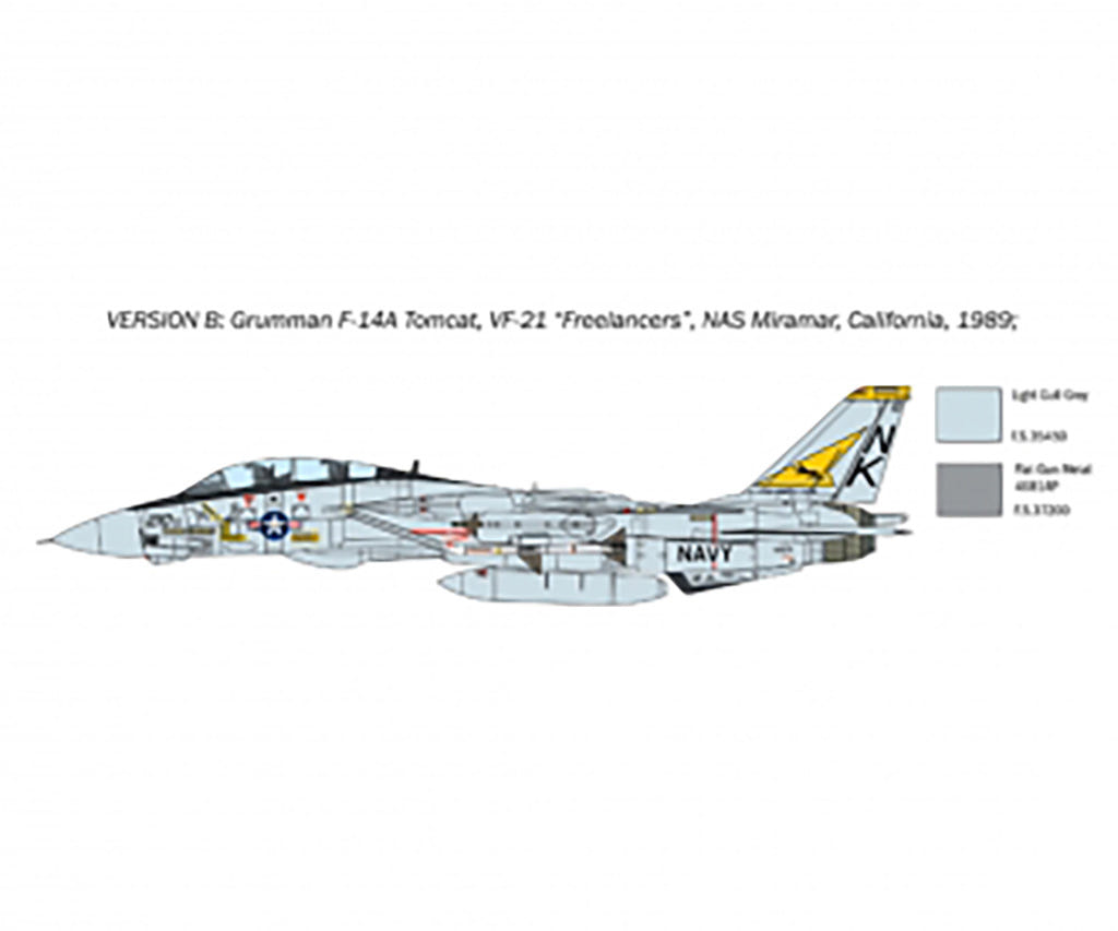 Italeri 1:72 F-14A Tomcat - 1414