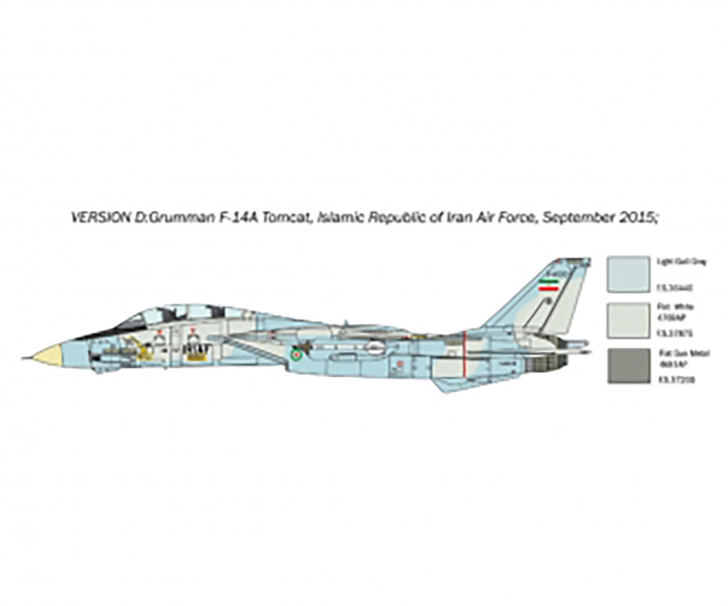 Italeri 1:72 F-14A Tomcat - 1414
