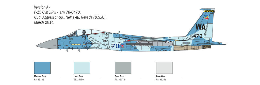 Italeri 1:72 F-15C Eagle - 1415