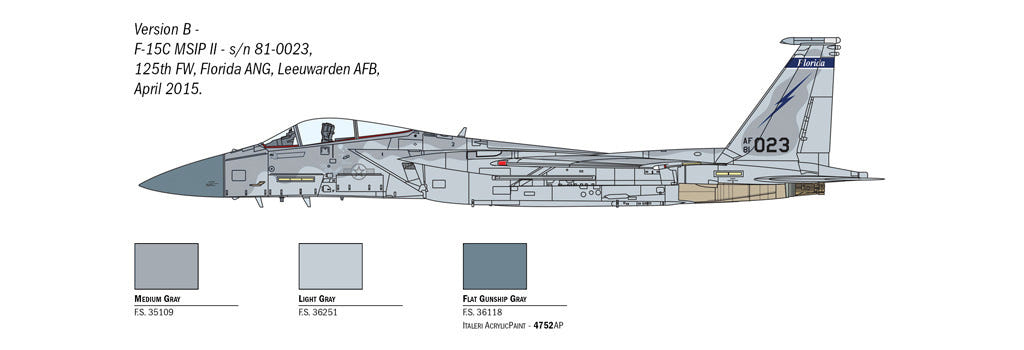 Italeri 1:72 F-15C Eagle - 1415