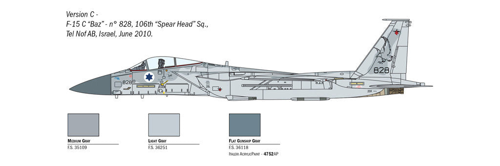 Italeri 1:72 F-15C Eagle - 1415