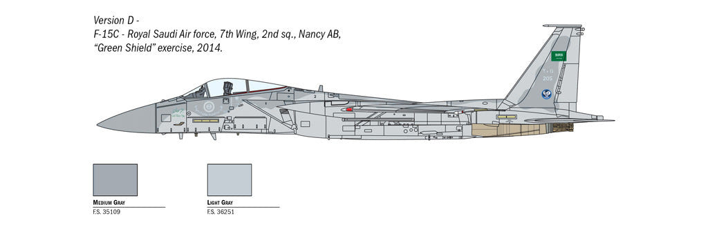 Italeri 1:72 F-15C Eagle - 1415
