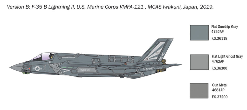 Italeri 1:72 RAF F-35B Lightning II - 1425