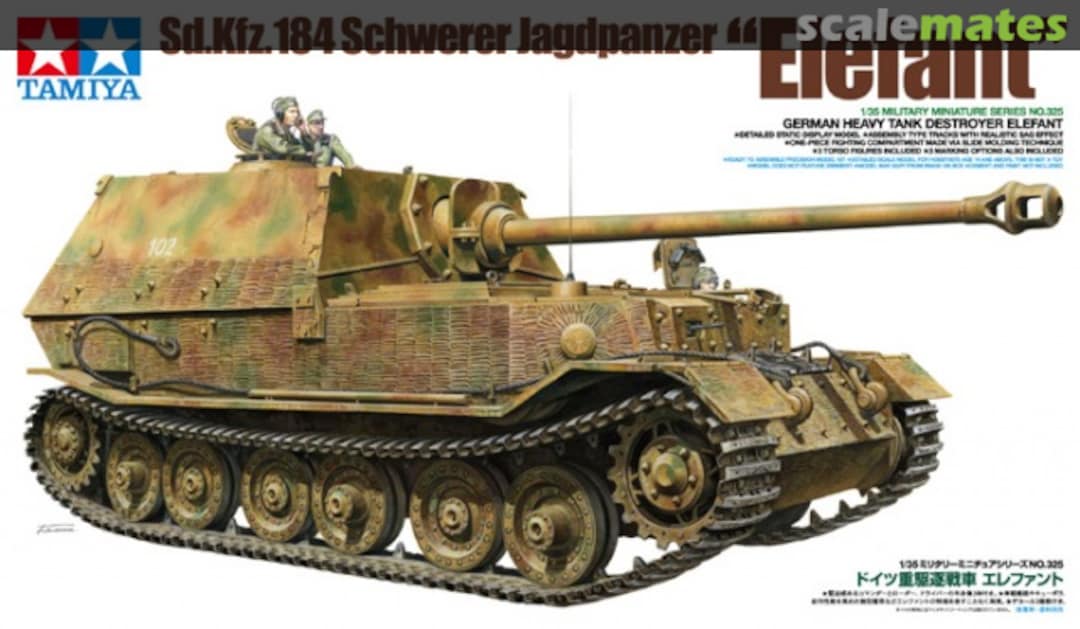 Tamiya 1/35 Elefant Sd.Kfz.184 - Loaded Dice