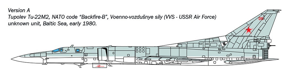 Italeri 1:72 Tu-22M3 Backfire - 1440