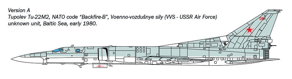 Italeri 1:72 Tu-22M3 Backfire - 1440