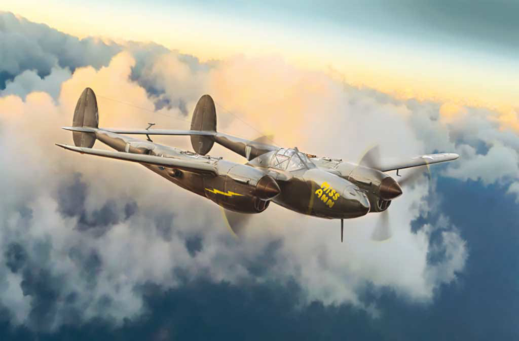 Italeri 1:72 P-38J “Lightning” - 1446