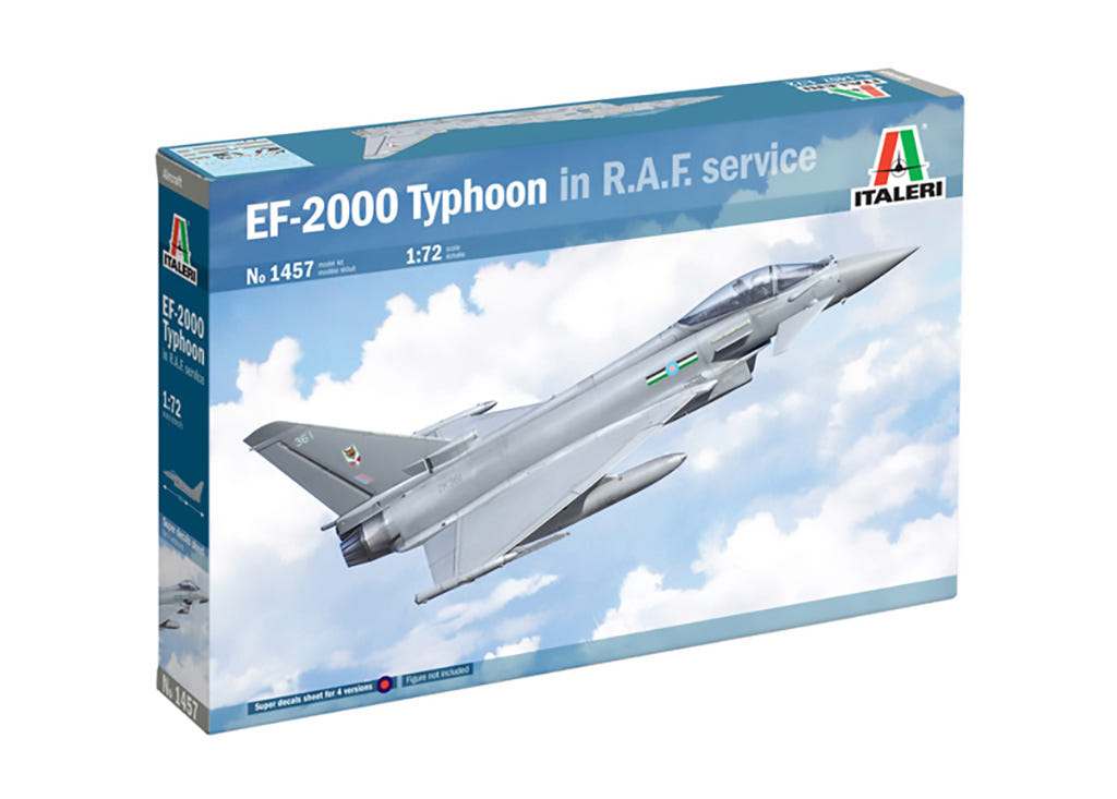 Italeri 1:72 RAF Eurofighter Typhoon EF-2000 - 1457