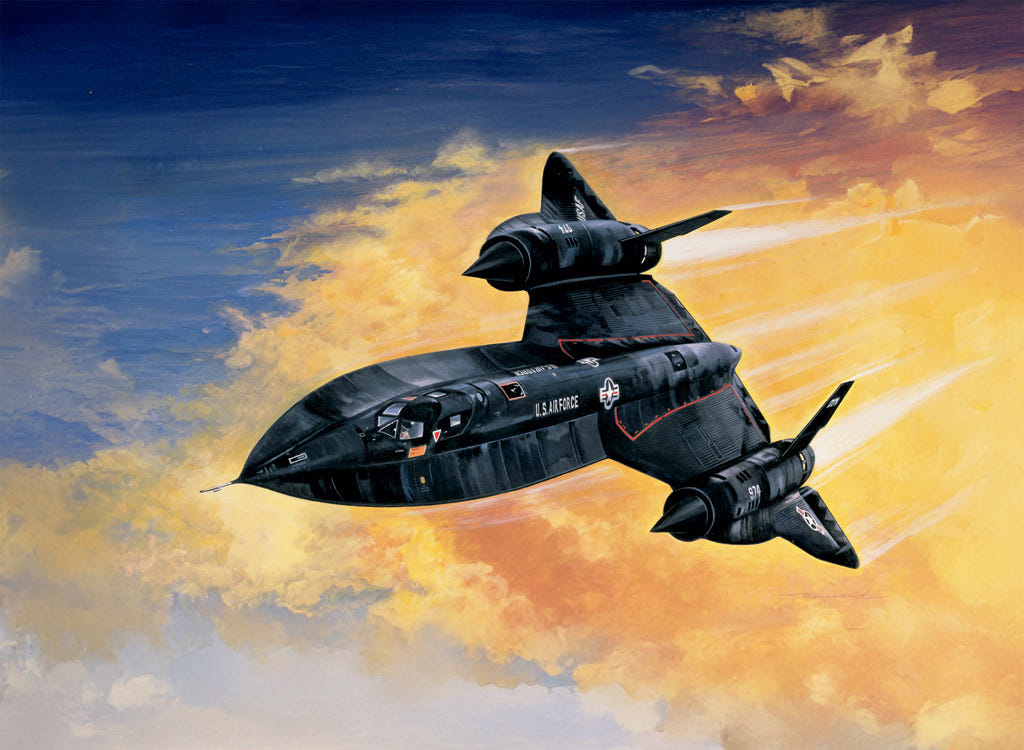 Italeri 1:72 SR-71 BLACKBIRD with DRONE - 145