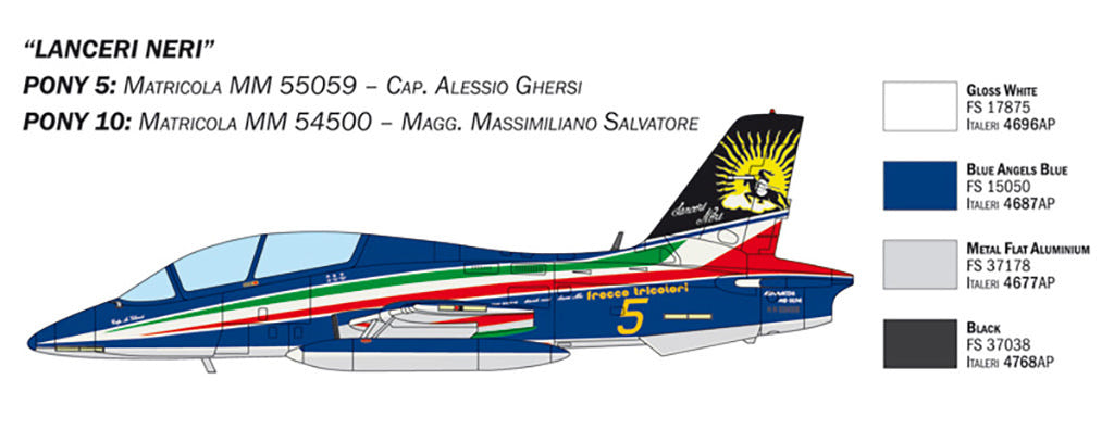 Italeri 1:72 Aermacchi MB-339 60th Anniversary - 1461