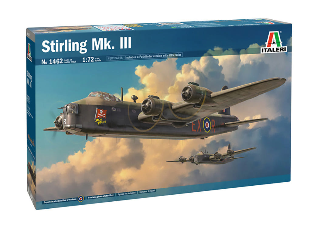Italeri 1:72 Stirling Mk.III - 1462