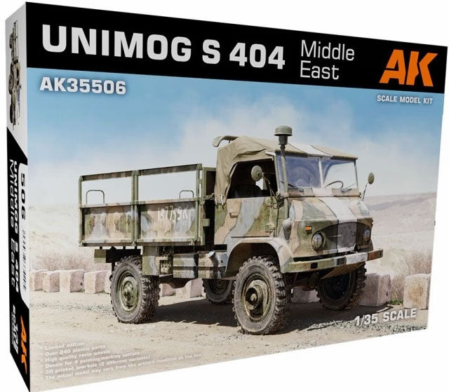Unimog S 404 Middle East 1/35 Scale - Loaded Dice Barry Vale of Glamorgan CF64 3HD