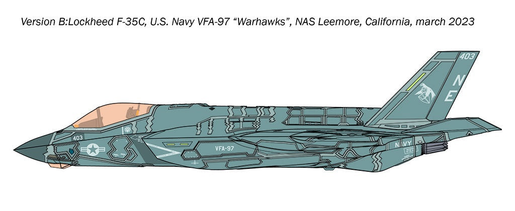 Italeri 1:72 F-35C Lightning II - 1469