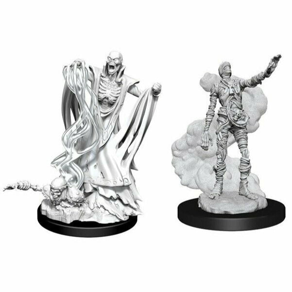 D&D Nolzurs Marvelous Miniatures: Lich & Mummy Lord - Wave 11 - Loaded Dice