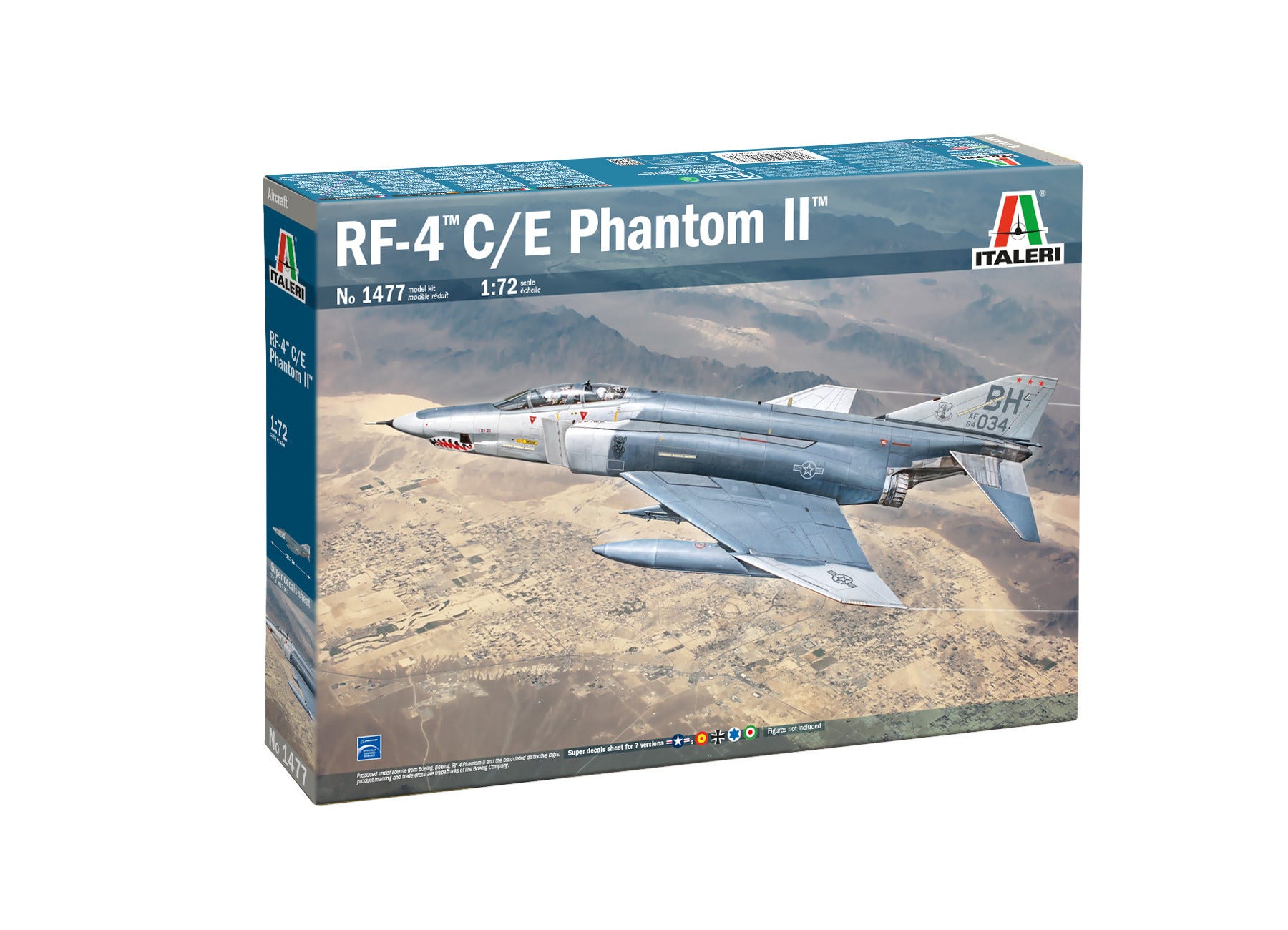 Italeri 1:72 McDonnell Douglas RF-4C/E Phantom II - 1477