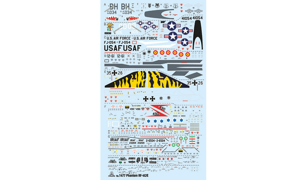 Italeri 1:72 McDonnell Douglas RF-4C/E Phantom II - 1477