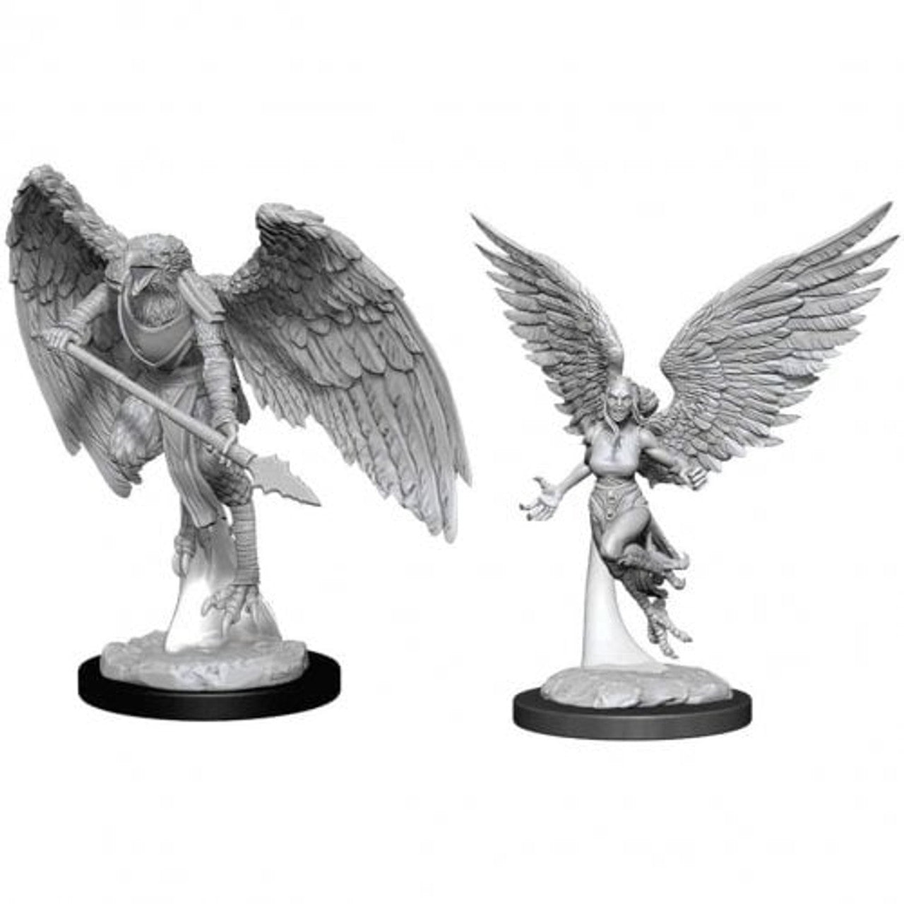 D&D Nolzurs Marvelous Miniatures: Harpy & Arakocra - Wave 11 - Loaded Dice