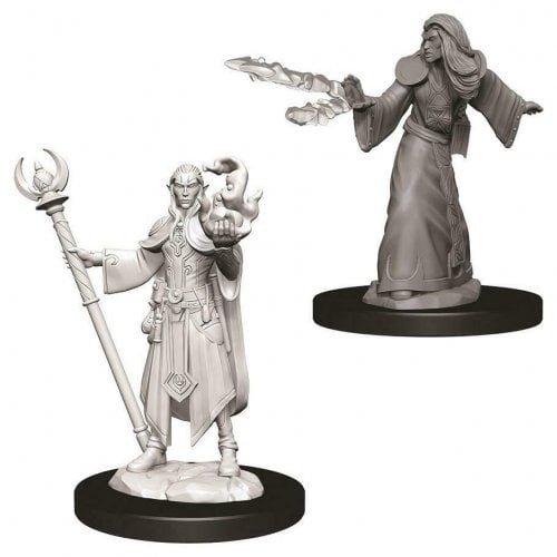 Male Elf Wizard: D&D Nolzur's Marvelous Unpainted Miniatures (W9) 100D&D - Loaded Dice