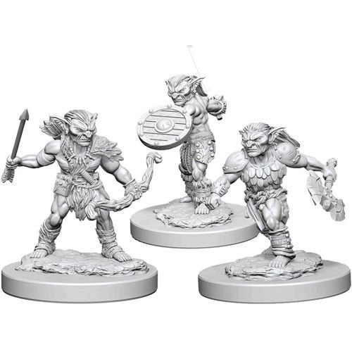 Goblins & Goblin Boss: D&D Nolzur's Marvelous unpainted Miniaures (W12) 100D&D - Loaded Dice Barry Vale of Glamorgan CF64 3HD