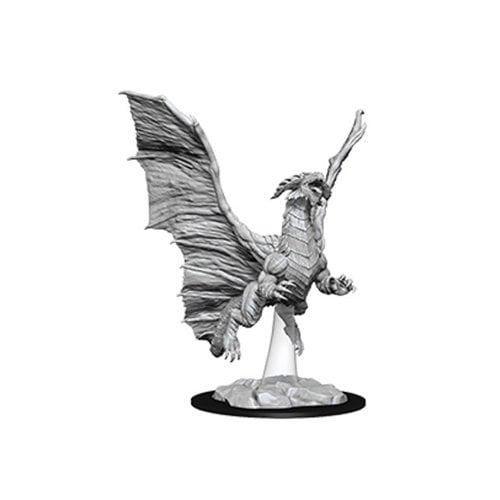 WizKids - D&D Nolzurs Marvelous Miniatures: Young Copper Dragon - Wave 8 - Loaded Dice