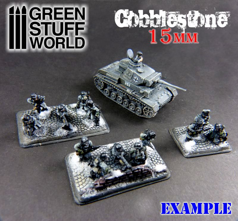 Green Stuff World Rolling Pin Pavement 15mm - Loaded Dice