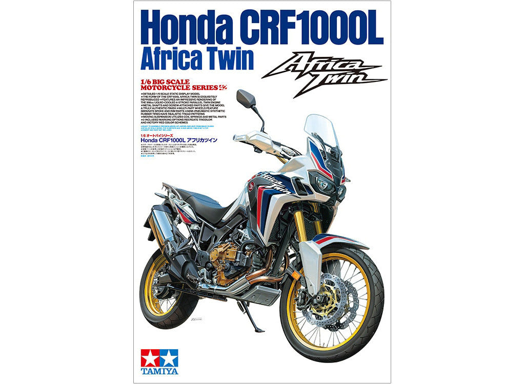 Tamiya 1:6 Honda CRF1000L Africa Twin - 16042