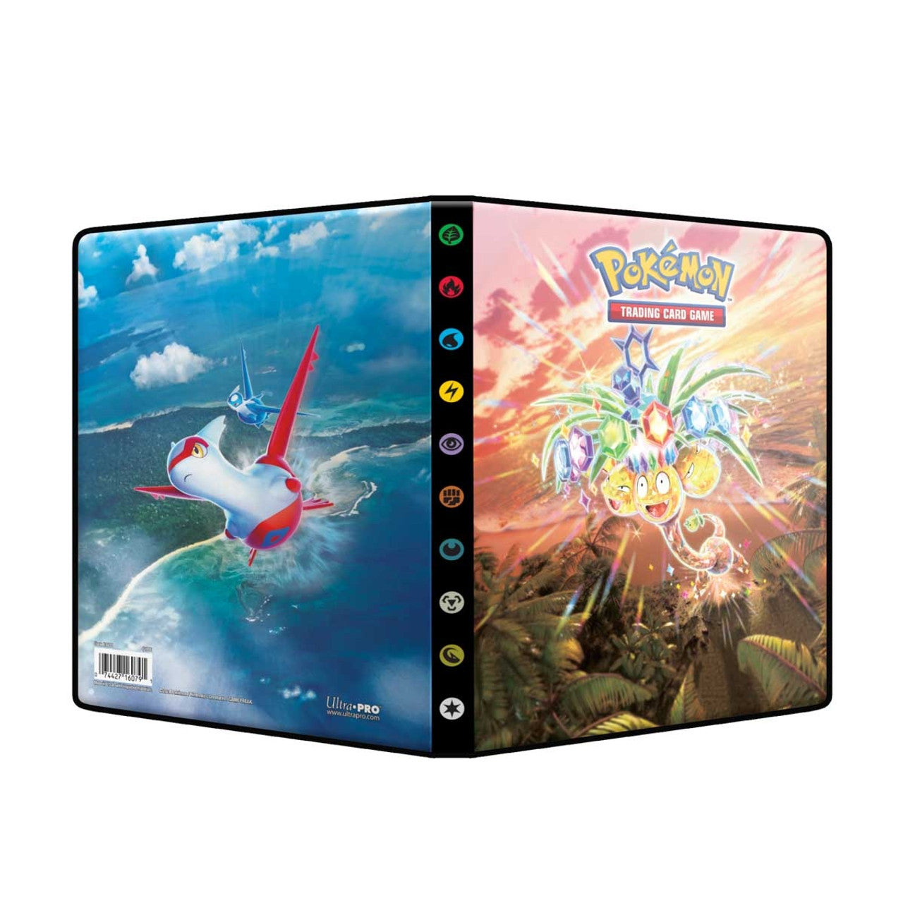 Ultra Pro - 4 Pocket Portfolio - Pokemon Scarlet & Violet 8 - Loaded Dice