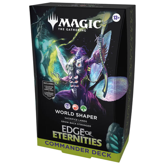 MTG: Edge of Eternities Commander Deck - World Shaper preconstructed deck