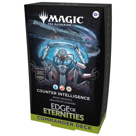 MTG: Edge of Eternities Commander Deck - Counter Intelligence preconstructed deck