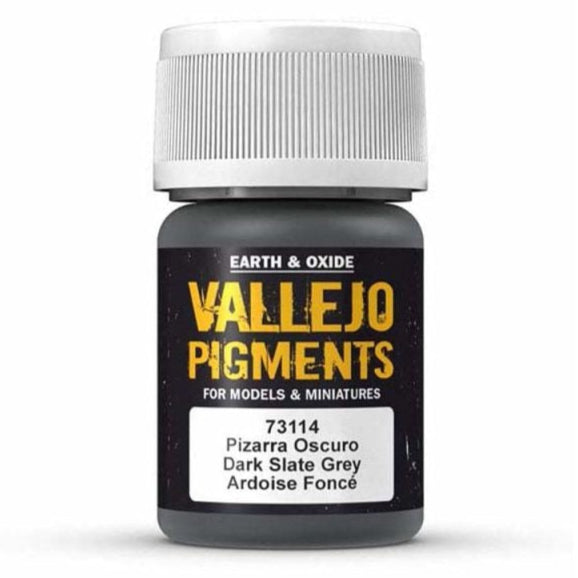 Vallejo Pigments - Dark Slate Grey - Loaded Dice