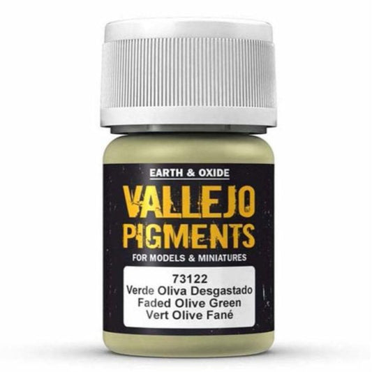 Vallejo Pigments - Faded Olive Green - Loaded Dice