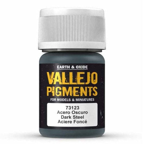 Vallejo Pigments - Dark Steel - Loaded Dice