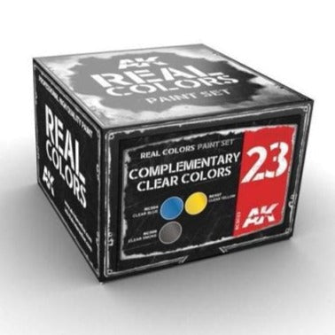 Real Colors Complementary Clear Colors Set - Loaded Dice Barry Vale of Glamorgan CF64 3HD