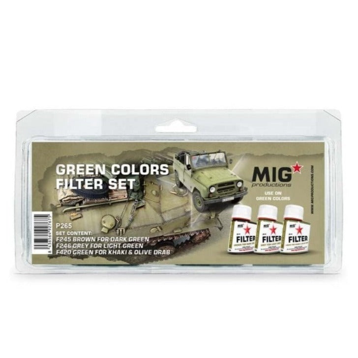 Green Colours Filter Set - Loaded Dice Barry Vale of Glamorgan CF64 3HD