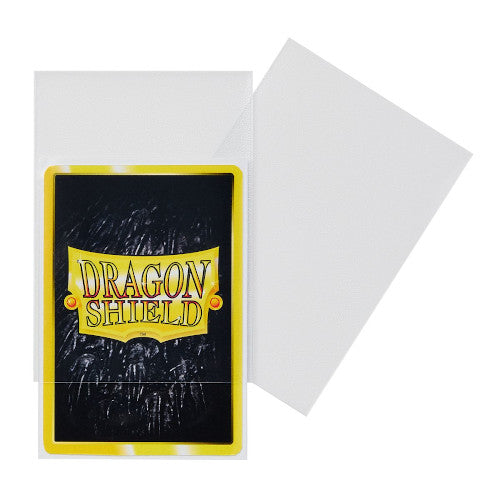 Dragon Shield - Perfect Fit Japanese Size Outer Sleeves 60pk - Clear - Loaded Dice