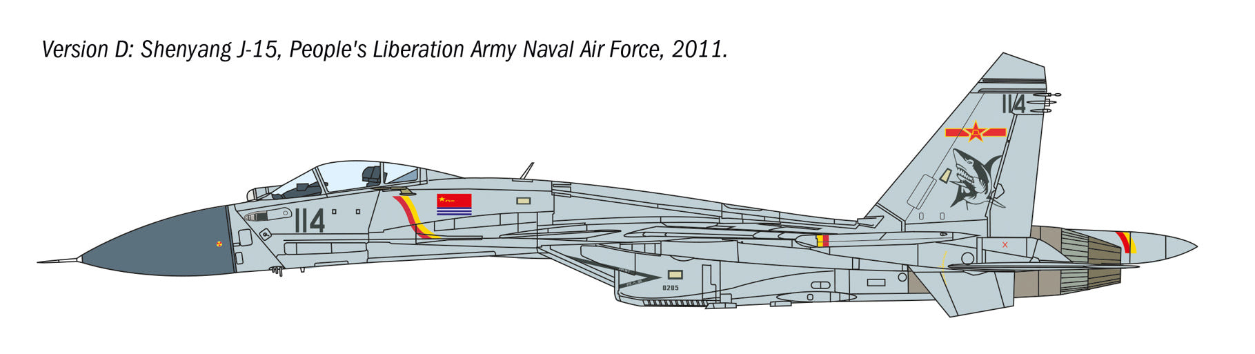 Italeri 1:72 Su-27K/Su-33 Sea Flanker - 197